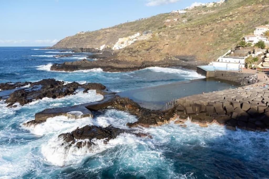 Precioso Apto. con vistas al mar y puesta de sol Tacoronte Exterior foto